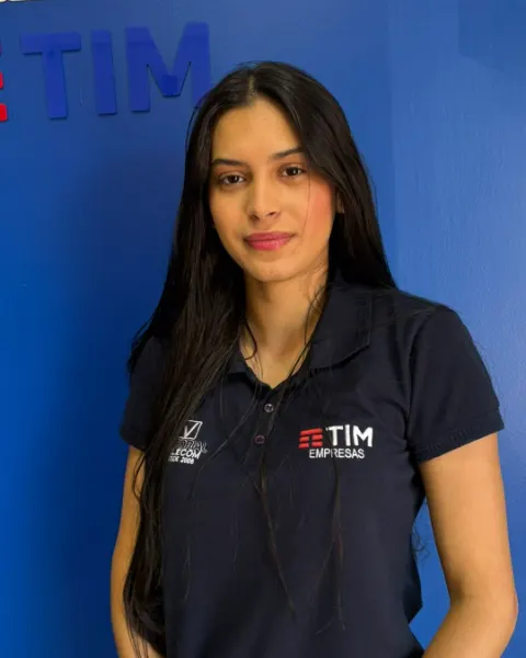 Emily, Consultora TIM Empresas da Vetorial Telecom